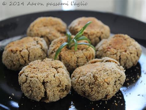 Aaron Passami L Aglio Polpette Di Fagioli Azuki Verdi Al Rosmarino