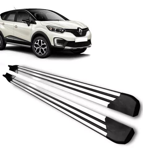 Estribo Lateral Renault Captur Preto Prata Frete grátis