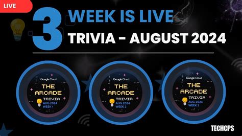 Live Enroll The Arcade Trivia August 2024 Week 3 Qwiklabs