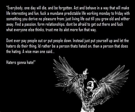 Quotes From Zyzz Quotesgram
