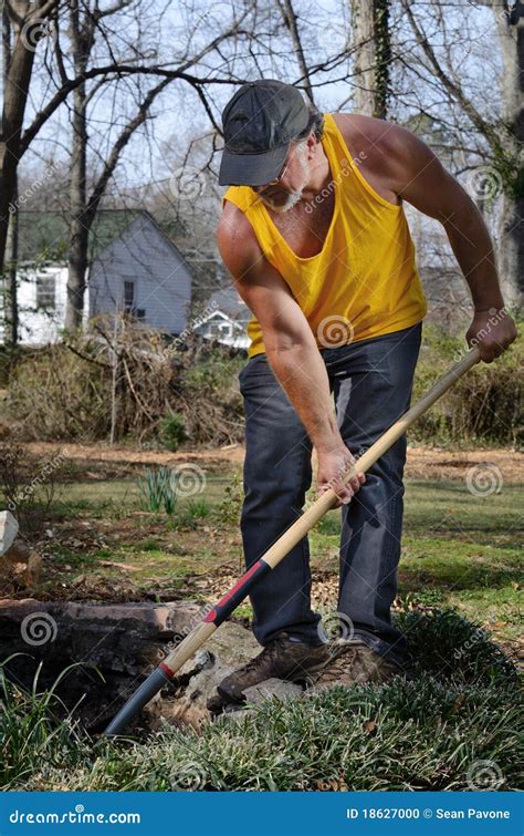 Landscaper Stock Photo Image 18627000