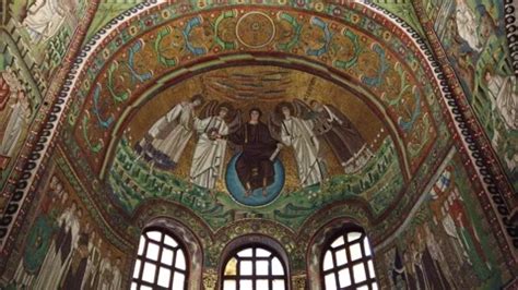 Apse Mosaics Of Basilica Of San Vitale I Stock Video Pond5