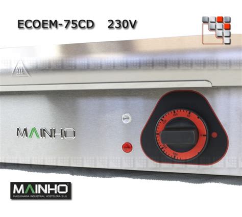 Plancha ECOEM 75CD 230V MAINHO Plancha ECO PV Club ECO CD Pro M