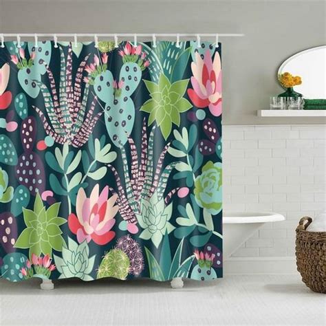 RIDEAU DE DOUCHE 20 120 180 cm Rideau De douche à fleurs en Polyester