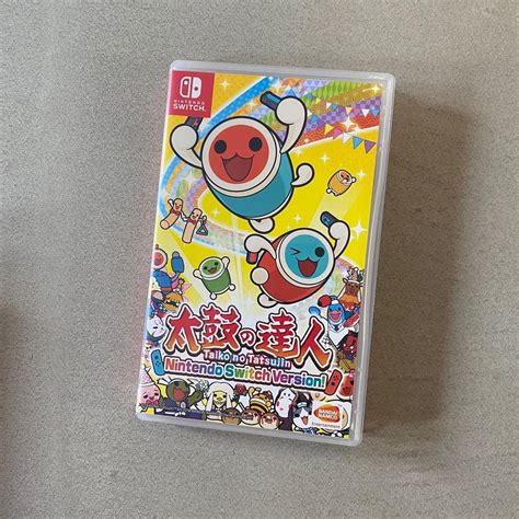 Nintendo Switch Taiko No Tatsujin Game Video Gaming Video Games