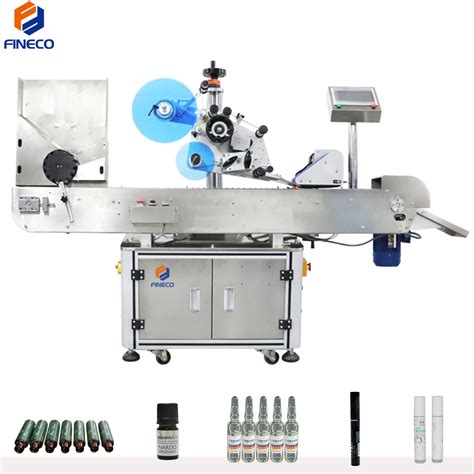 China FK807 Automatic Horizontal Round Bottle Labeling Machine Factory