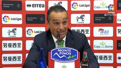 Rueda de prensa de José Luis Oltra tras el CD Numancia vs Real Racing