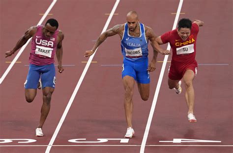 Atletica Marcell Jacobs Va Sulla Luna Finale Dei Metri Alle