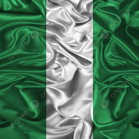 Waves 3d Transparent PNG Nigeria Flag Illustration Vector Waving 3d