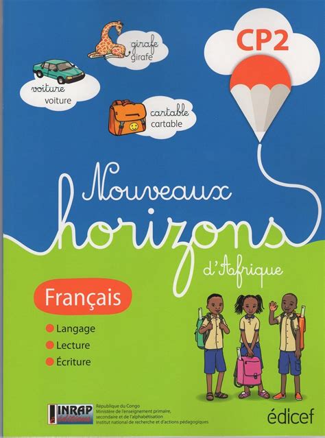 Nouveaux Horizons D Afrique Fran Ais Cp El Ve Congo Brazza