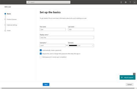 In Microsoft Dynamics Business Central How Do I Add A User In