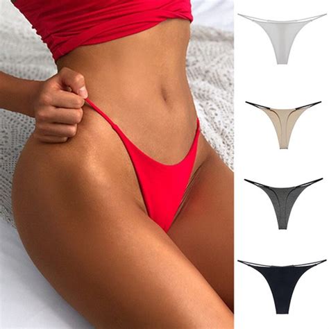 Women Sexy Low Waist Panties Seamless Briefs G String Underwear Lingerie Thong EBay