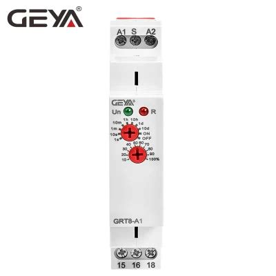 Geya Grt A Delay On Time Relay Ac V Din Rail Single Function Timer