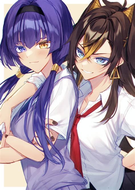 Dehya And Candace Genshin Impact Drawn By Choboume Danbooru