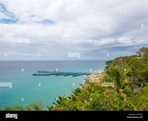 Crash Boat Beach And Pier Aguadilla Puerto Rico Usa Stock Photo Alamy