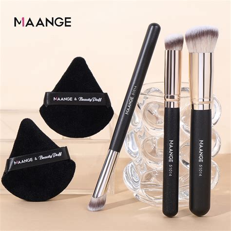 Jual Maange Brush Makeup Kuas Rias Foundation Concealer Pcs Set Kuas