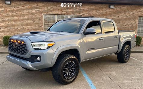 2021 Toyota Tacoma With 17x9 12 Fuel Rebel 6 And 26565r17 Nitto Terra