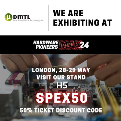 DMTL Are At Hardware Pioneers Max 2024