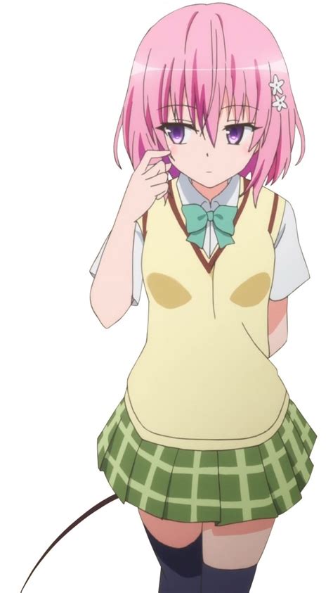 To Love Ru Momo Belia Deviluke Pink Short Hair School Love Ru Momo