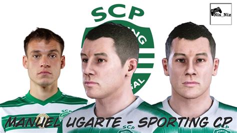 Manuel Ugarte Face Build PES 2021 PES 2021 Sporting CP NisNiz