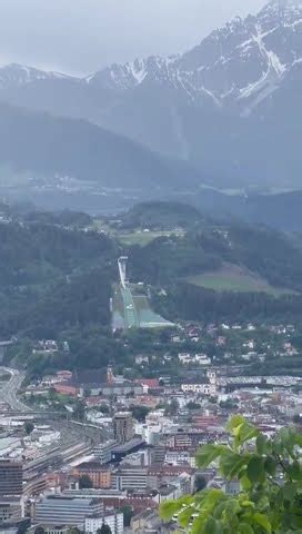 Innsbruck Na Ustria Vista De Cima Youtube