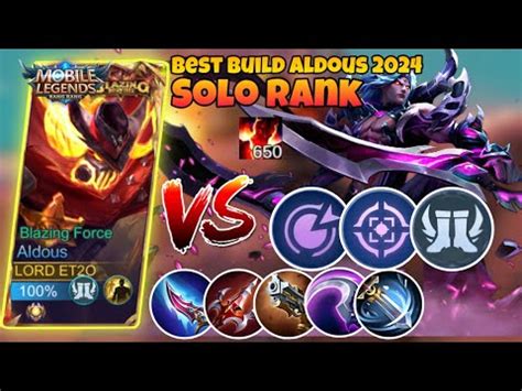 Solo Rank Di Patch Terbaru Auto Bikin Martis Gak Berdaya Build Aldous