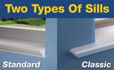 Interior vinyl window sills