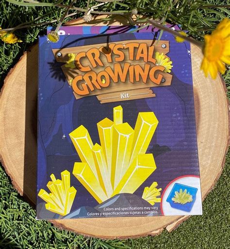 Crystal Growing Kit, Science Project, Kids Learning Kit, Earth Science ...