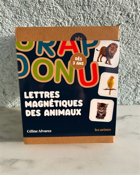 Lettres Magn Tiques Animaux C Line Alvarez Apprentissages Divers