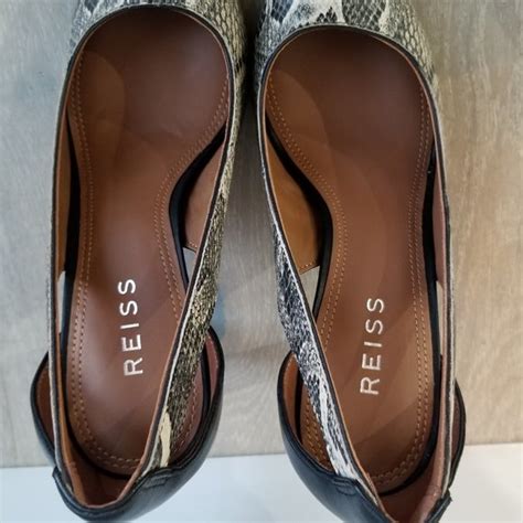 Reiss Shoes Newreiss Samara Leather Snake Size Eu Us Poshmark