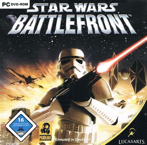 Star Wars Battlefront 2004 Windows Box Cover Art MobyGames