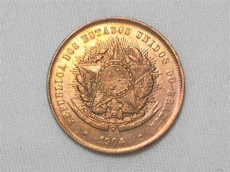 20 Réis de 1904 Soberba quase flor de cunho Rara nesse estado