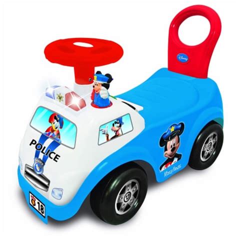 Kiddieland 052720 Disney Mickey Mouse My 1st Police Car Light n' Sound ...