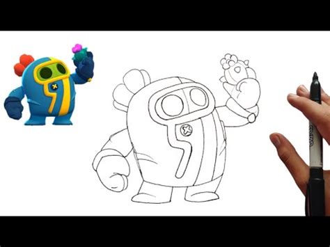 Disegnare Un Nuovo Brawler Skin Pyro Spike Brawl Stars Easy