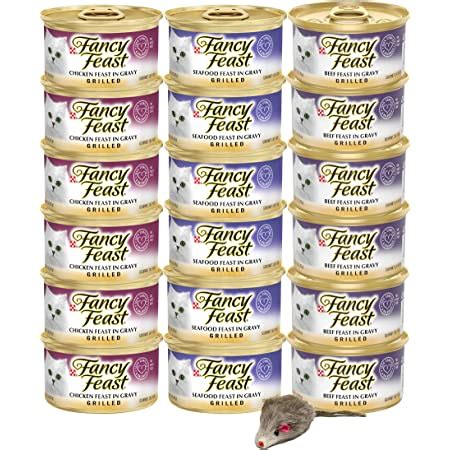 Amazon Purina Fancy Feast Wet Cat Food Variety Pack Grilled