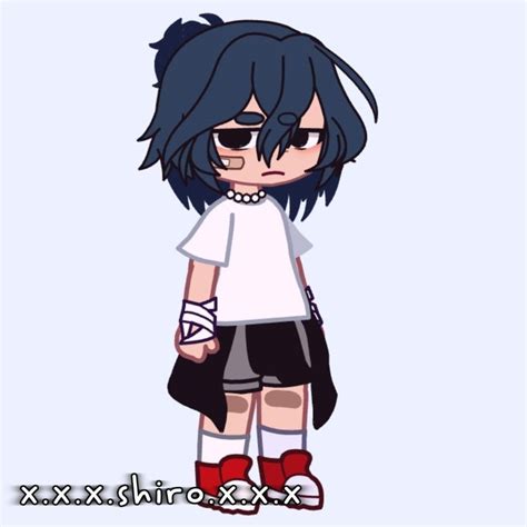 Gacha OC Free Shiro Ideias Para Personagens Roupas De Desenhos