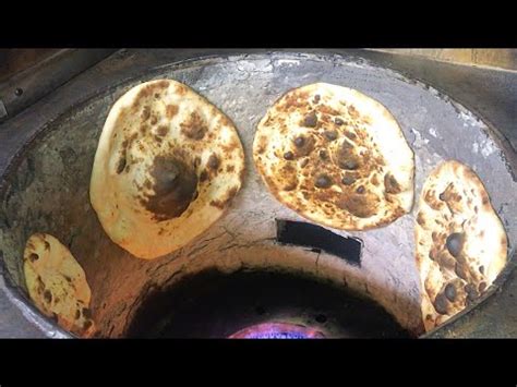 Traditional Yemeni Iraqi Pita Bread Making In A Tabun Taboon