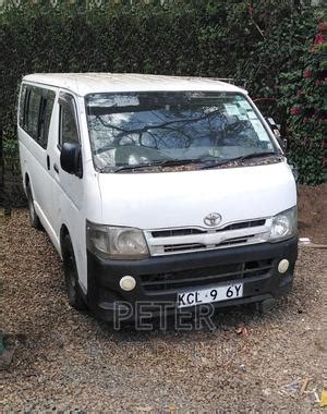 Toyota Hiace White In Westlands Buses Microbuses Peter