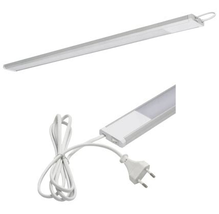 Lampa Oprawa Liniowa Podszafkowa Led W Cm Led W Srebrna K