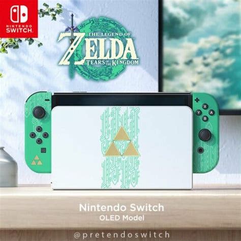 La Incre Ble Switch De Zelda Tears Of The Kingdom Dise Ada Por Un Fan