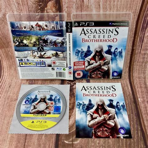 Assassins Creed Brotherhood Sony Playstation 3 2010 For Sale Online Ebay Video Games