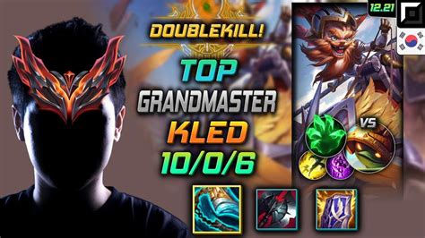 Grandmaster Top Kled Build Stridebreaker Grasp Of The Undying Kled