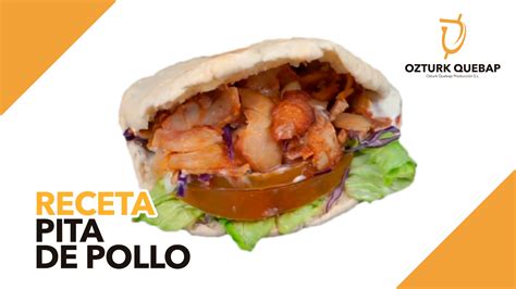 Kebab De Pollo Con Pan De Pita Ozturk Quebab Producción Sl