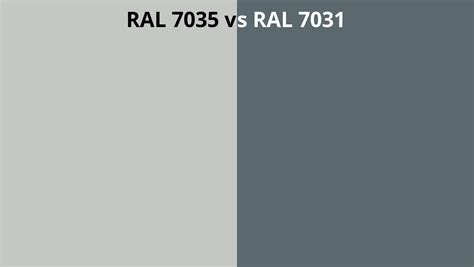 Ral 7035 Vs 7031 Ral Colour Chart Uk