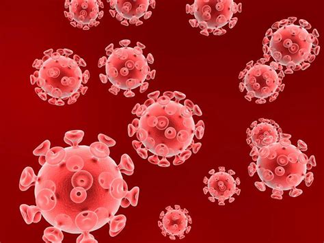 Hiv Virus Particles Backgrounds For Powerpoint Health And Throughout