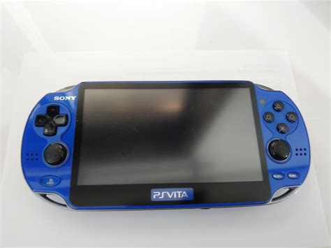 Ps Vita Oled Pch Za Sony Sapphire Blue Console Only Ebay