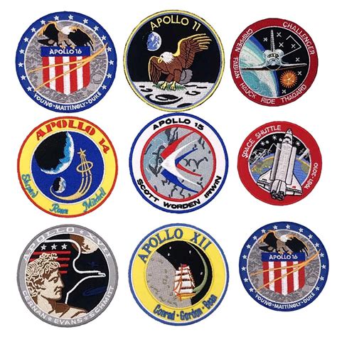 Apollo Mission Badges