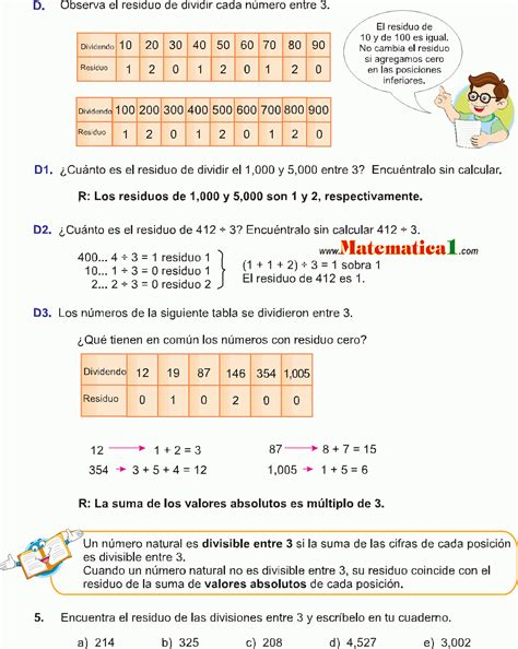 Divisibilidad Por Dos Por Tres Y Por Cinco Ejercicios Resueltos De