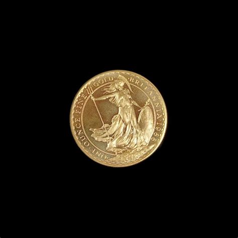 At Auction Gold Coin Britannia 100 Pounds Elizabeth II Great