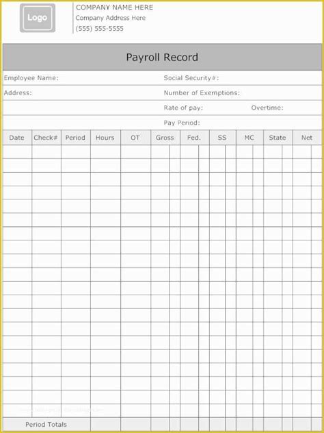 Payroll Check Template Free Form Of 5 Payroll Sign Off Sheet